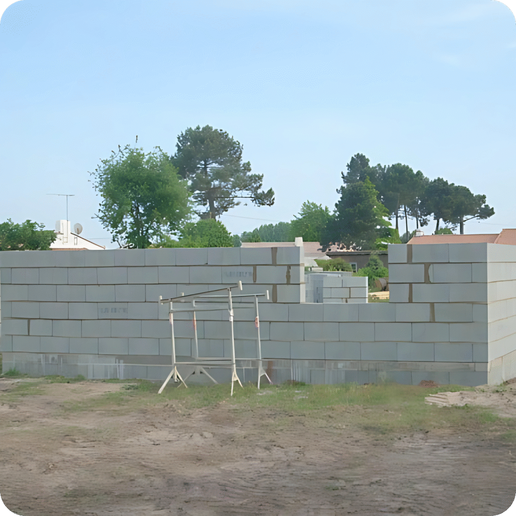 Construction de murs en pierre/pisé par des artisans spécialisés en maçonnerie Marrakchie